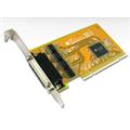 Sunix PCI 4xSerieport 4 Stk RS232 9-Pin